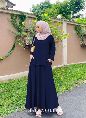 DAISY KURUNG - NAVY BLUE