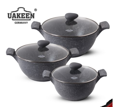 Comprar SARTENES UAKEEN VK-346 BN5942 /24CM/GRANITO