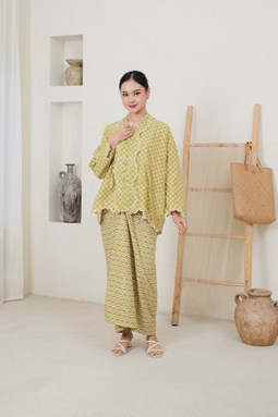 KEBAYA SERI EMBUN ( KSE 013 Lime )