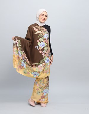 BATIK MY COTTON WAN 610 C/SK - Chocolate