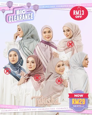 Tudung Bawal Takisha