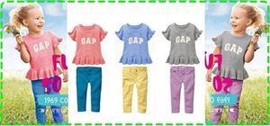 @  GAP 2 IN 1 GIRL SET ( TOP + PANT ). Size 2y - 7y