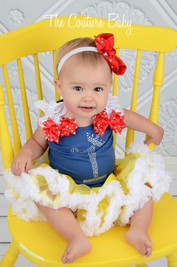 @  XZ4184-1 ( L20 ) 2 PCS SET ( BLUE TOP + YELLOW SKIRT )