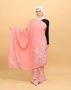 BATIK MY COTTON WAN 154 PC/SK - Coral Pink