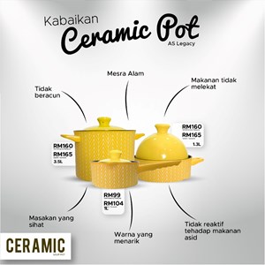 CERAMIC SOUP POT