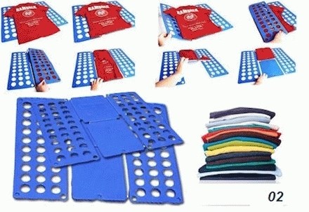 Clothes T-Shirt Folder Adult Magic Folding Board Flip Fold Laundry