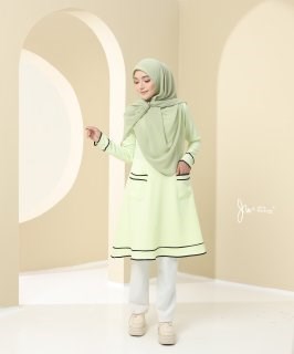 BLOUSE YURI 1.0 IN APPLE GREEN