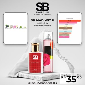 (MM) SB MAD WIT U Inspired By BBW MAD ABOUT U