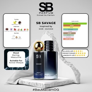SB INSPIRED SAVAGE 30ML NEW BOTTLE