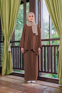 DINDA KURUNG - DEEP BROWN