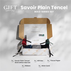 GIFT: SAVOIR: Plain Tencel – Bold Color (KING)