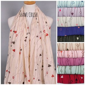 SHAWL CRUSH PLEATED LOVE