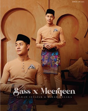 BAJU MELAYU MAGNIFICENT 4.0 (BROWN) C20