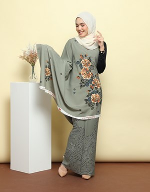 BATIK TIARAZ LIA 07 in Grey