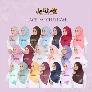 JELITAWAN - LACE PATCH SHAWL