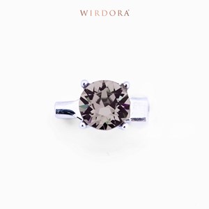 BROOCH CIRCLE - GREIGE