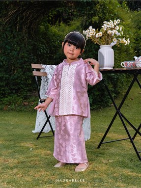 TIARA KURUNG KIDS - SOFT PINK