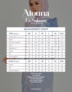 'ATOUNA MINI KURUNG (BALANCE PRE ORDER)