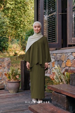 DINDA KURUNG - OLIVE