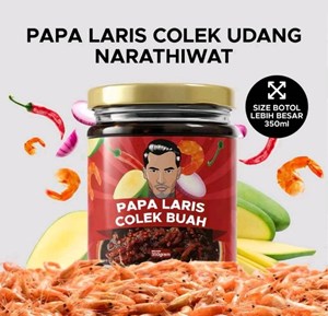 PAPA LARIS COLEK UDANG NARATHIWAT