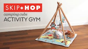 skip hop camping cubs activity gym