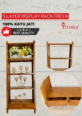 5 LAYER DISPLAY RACK FREYA