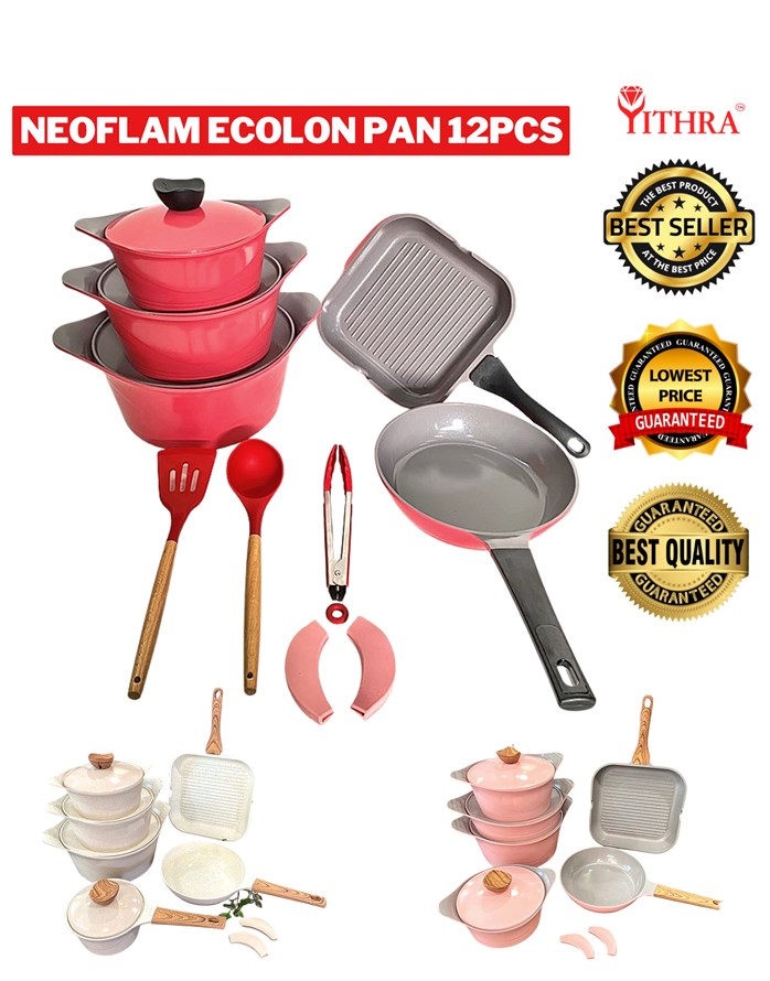 12PCS NEOFLAM COOKWARE SET