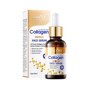 SADOER Collagen Anti-Aging Face Serum Moisturizing Brightening Hydrating Essence 30ml