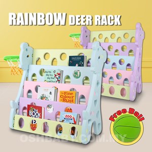 RAINBOW DEER RACK BASKETBALL N00527