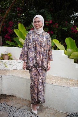 KURUNG MELATI ( KM 011 Classic Blue )