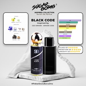 SB INSPIRED CODE BLACK 30ML NEW BOTTLE