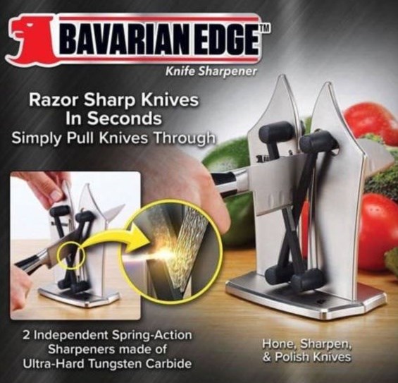 Bavarian Edge Knife Sharpener Use
