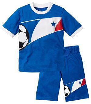 @  D4371-2 BOY BLUE SET. ( SIZE 100-130 ). DEFFECTED