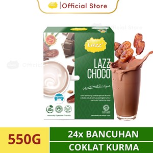 LAZZ SUSU KAMBING KURMA PERISA COKLAT 550G