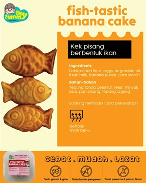 TINY TUMMY - FISH TASTIC BANANA BITES