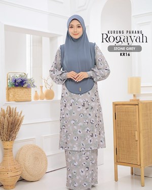 KURUNG ROGAYAH KR16 STONE GREY