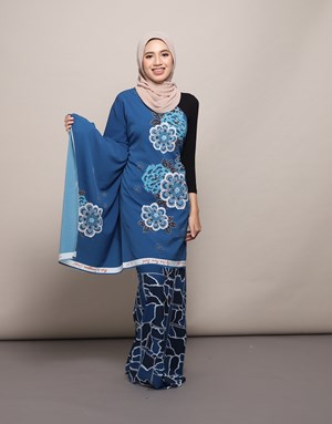 BATIK TIARAZ ZAA 51 MPP 01 in Dark Blue