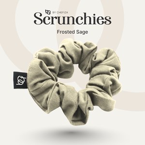 SCRUNCHIES - FROSTED SAGE