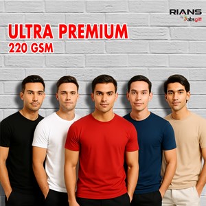 [RIANS] ULTRA PREMIUM COTTON 220GSM