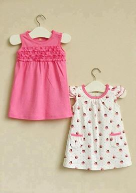 G074/12 MOM & BAB DRESS- DESIGN A  ( 2 IN 1 )