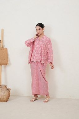KEBAYA SERI EMBUN ( KSE 015 Pink)