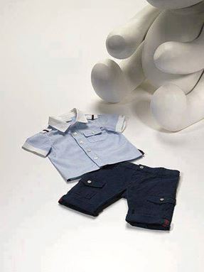 @  B007/13 GUCCI BOY BLUE-2 PCS SET. ( SIZE 6Y )