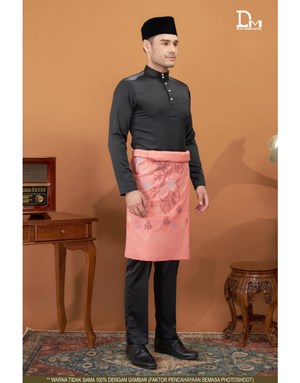 BAJU MELAYU MODERN MUHAMMAD K5 BLACK