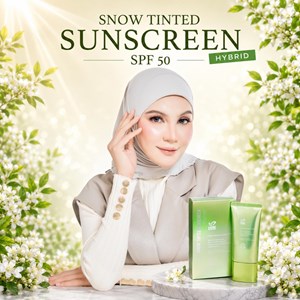 SNOW TINTED SUNSCREEN HYBRID (PRE ORDER 📌📌)