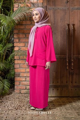 EMBUN KURUNG - FUCHSIA PINK