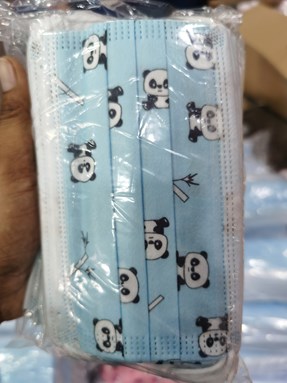 FACE MASK KANAK-KANAK BEAR