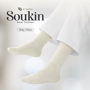 SOUKIN STRAIGHT CUT - MILKY WHITE