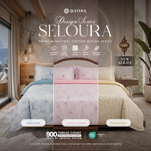 SELOURA: Cotton Design Series - King