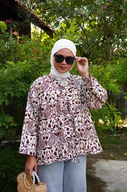 ZEINAB BATIK TOP ( Classic B3028 )