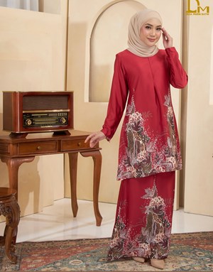 KURUNG MODERN ALANA PN15-4 in Red